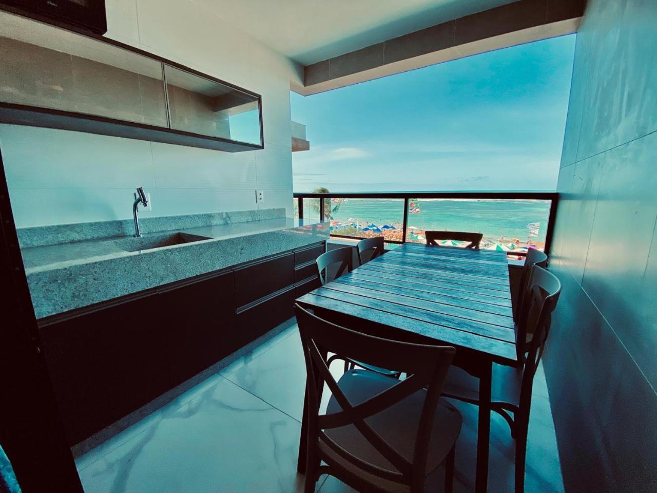 Mirante - Em Frente As Piscinas Naturais 公寓